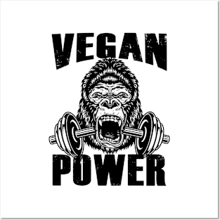 Tough Vegan Power Posters and Art